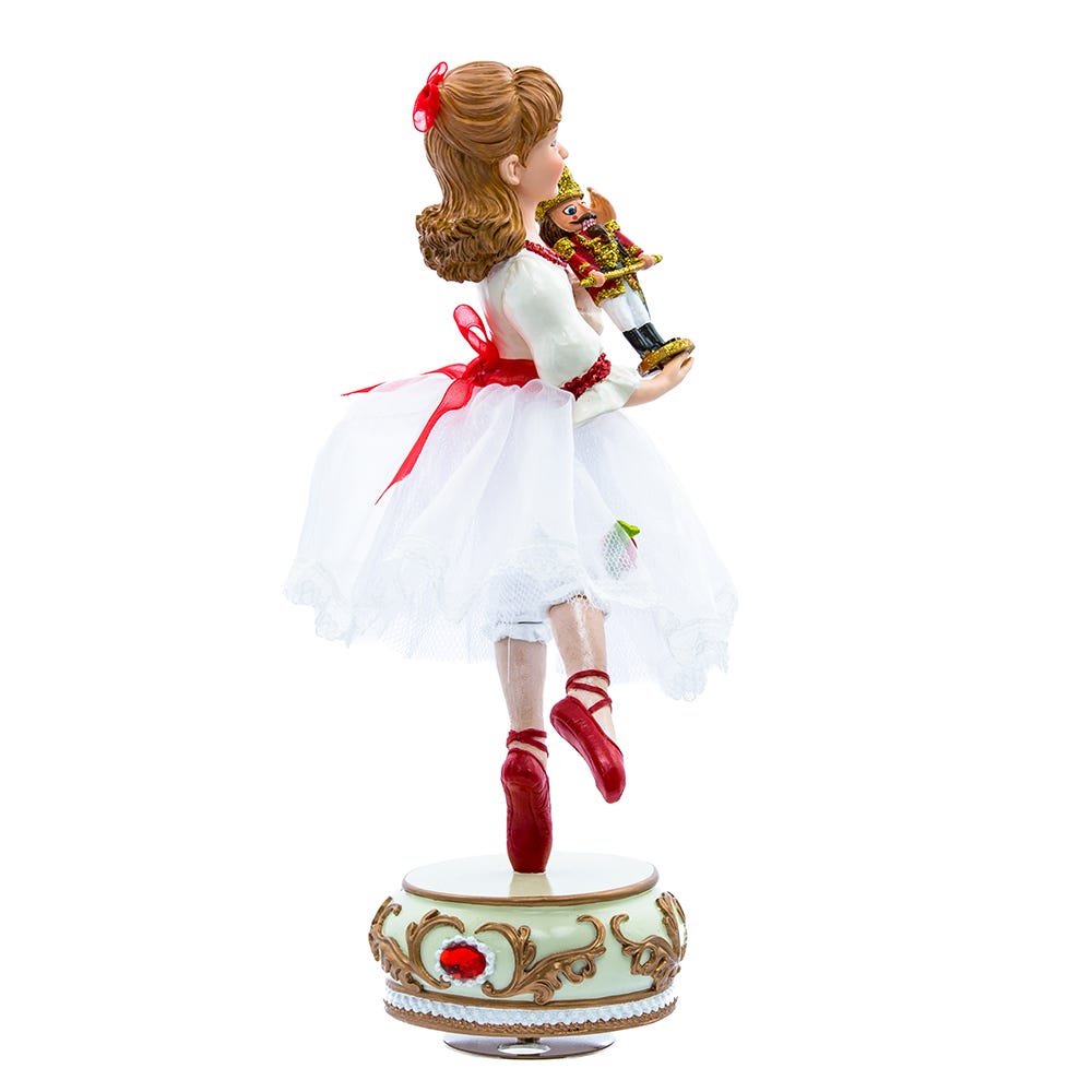 Kurt Adler 11.5-Inch Musical Clara Tablepiece